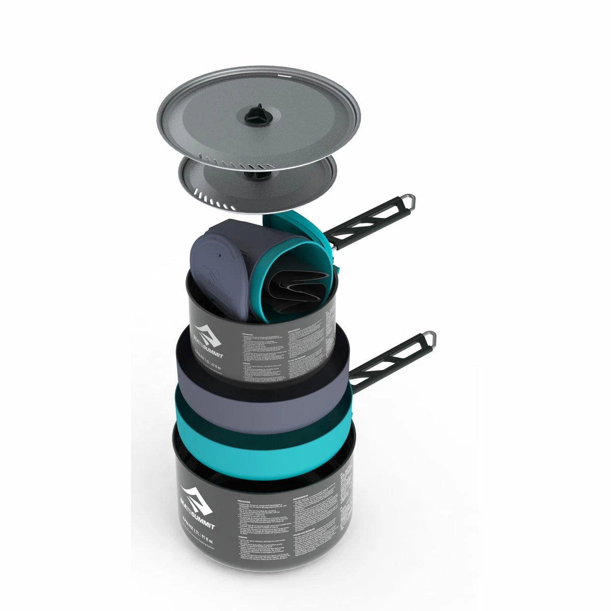 Wholesale 👍 Sea To Summit Alpha 2 Pot Cook Set 2.2 🥰 4 Wholesale 👍 Sea To Summit Alpha 2 Pot Cook Set 2.2 🥰 - Image 2